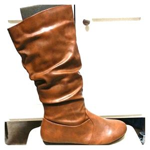 New women's mid-calf SLOUCHY fashion dress boot